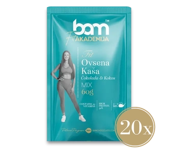 FIT Ontbijt, Chocolade en kokos, 20 stuks