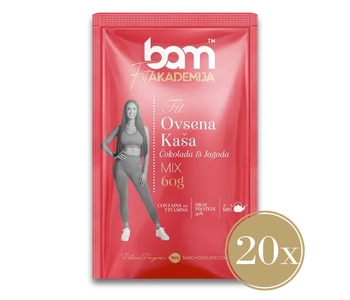 FIT Ontbijt, Chocolade en Aardbei, 20 stuks
