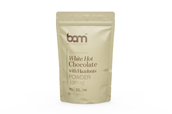Witte warme chocolademelk met hazelnoten 1500 g