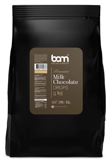Melkchocoladedruppels, 5 kg