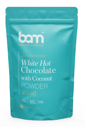 Witte warme chocolademelk met kokos, 220 g