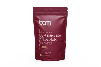 Rode fluwelen warme chocolademelk, 220 g