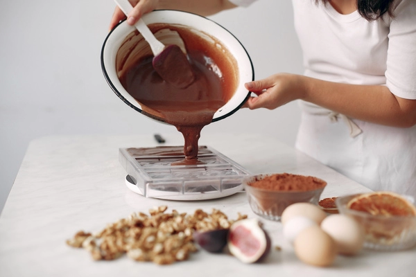 chocoladeroom voor taart