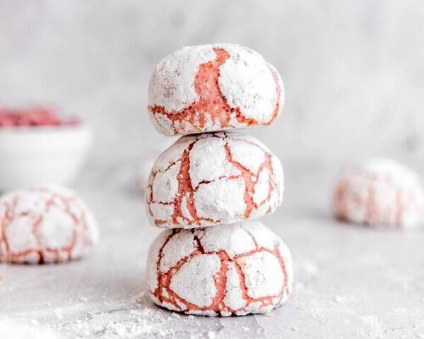 crinkle koekjes met bam ruby chocolade