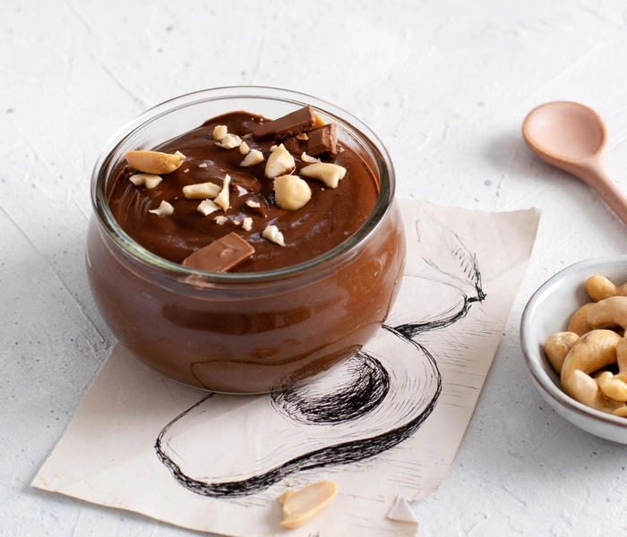 fit-chocoladepudding met avocado